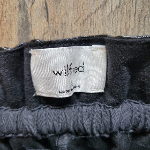 NWT Aritzia Wilfred Jive Leather Pants Large - Picture 6 of 8